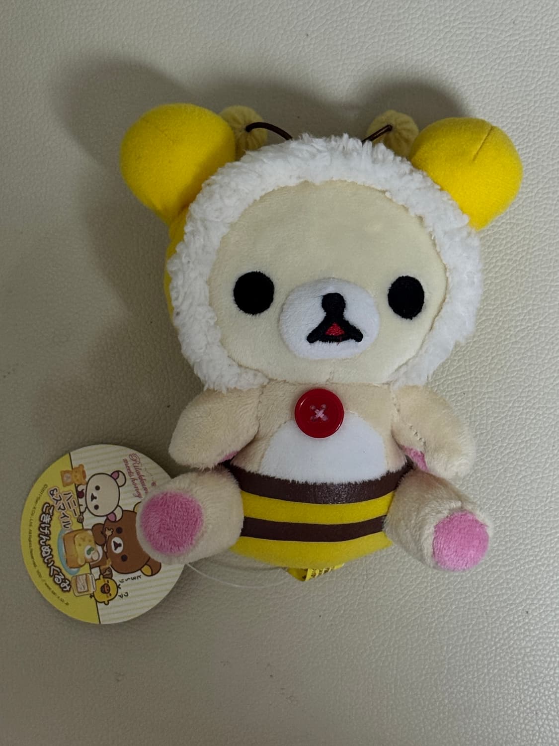 산엑스 리락쿠마 코리락쿠마 꿀벌 고전 인형 상품이미지1