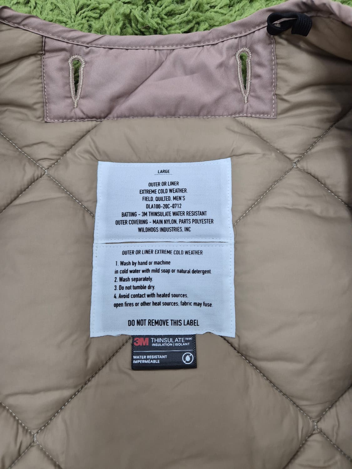 M51 피쉬테일 개파카 내피 L 상품이미지3