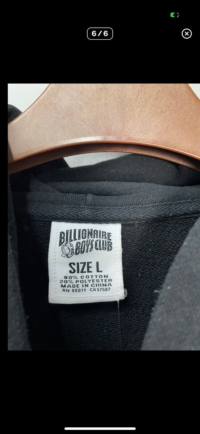 빌리네어보이즈클럽 클래식 커브 로고 후드티 A2404 상품이미지6