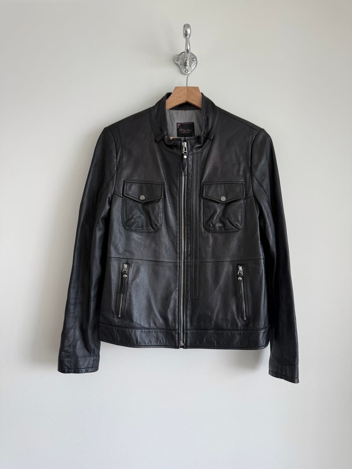 씨티지(City Gee) 램스킨 레더 자켓(LEATHER: ITALY) 상품이미지1