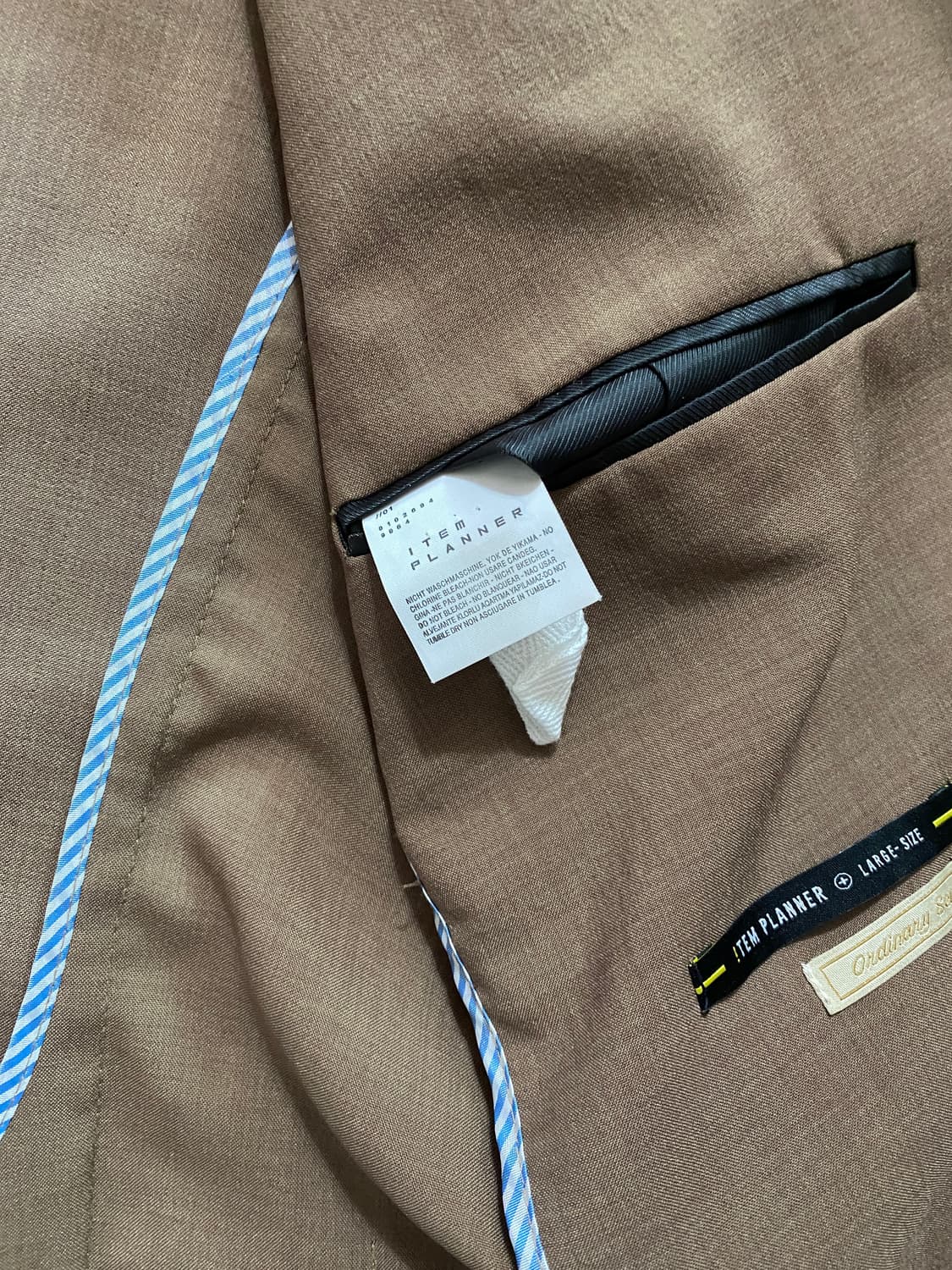 아이템 플래너 오디너리 브라운 여름 자켓 (100) 상품이미지6