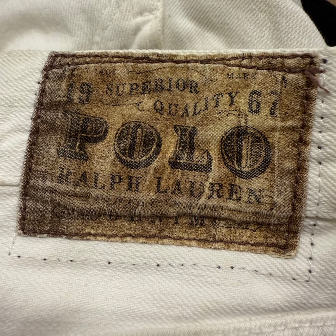 [정품/30] 폴로 랄프로렌 화이트 데님 팬츠 b17 상품이미지6