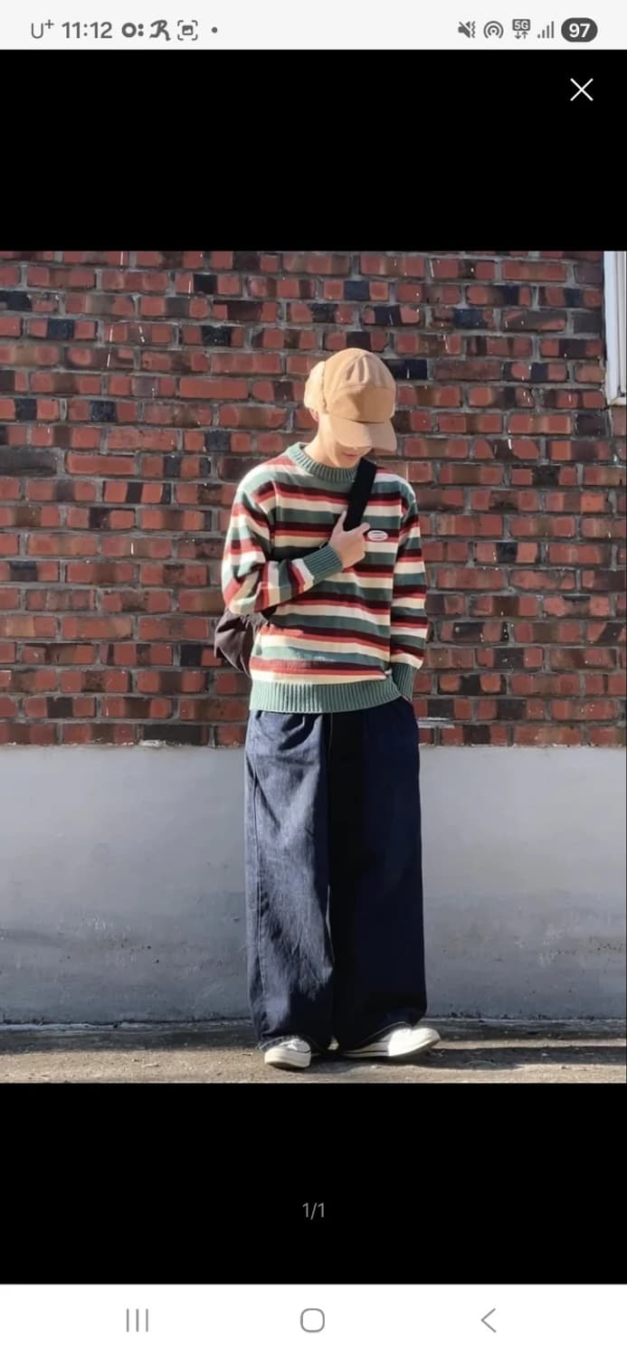 메인부스 젤리빈 스웨터 니트 M 상품이미지3