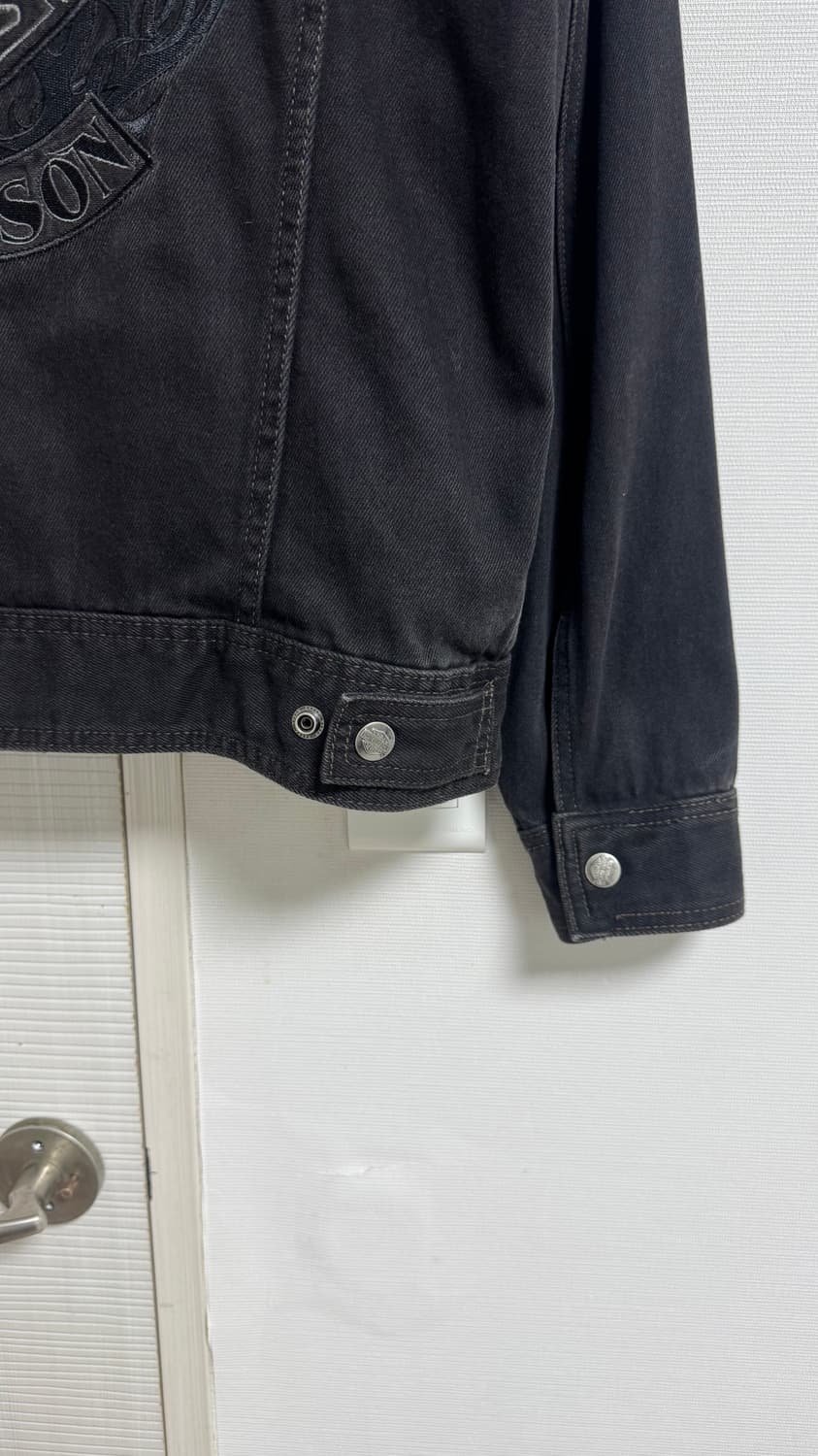 할리데이비슨 백로고 아플리케 데님 자켓 M 상품이미지6