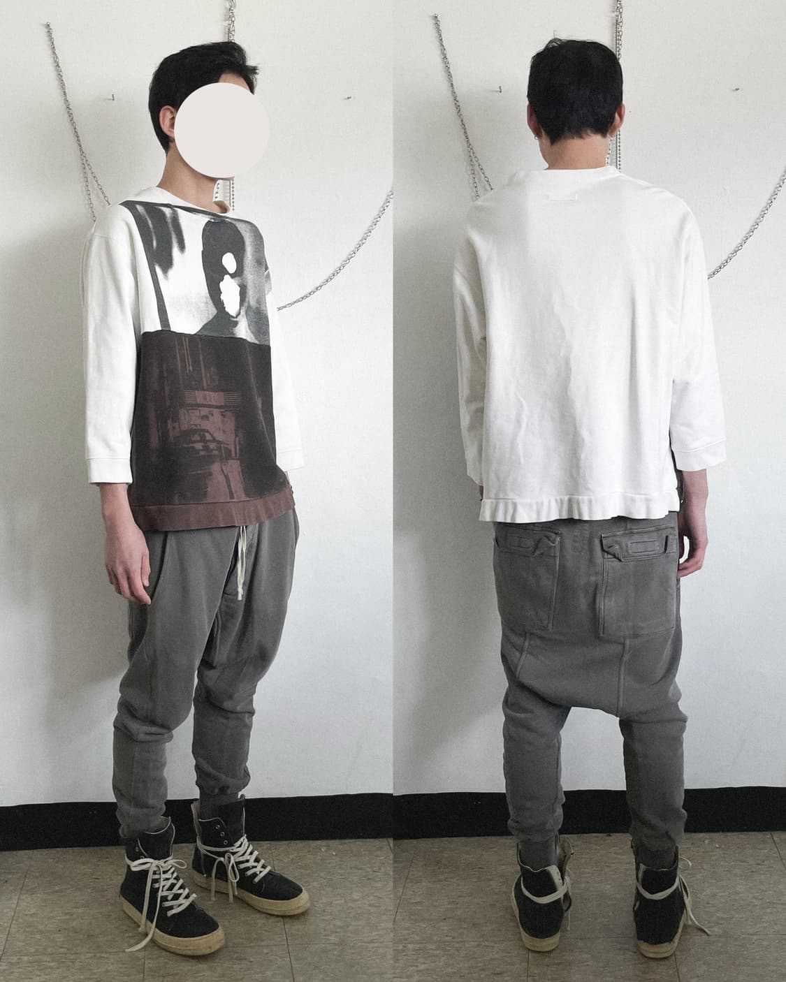 라프시몬스 18SS 블레이드 러너 크루넥 스웨트셔츠 상품이미지2