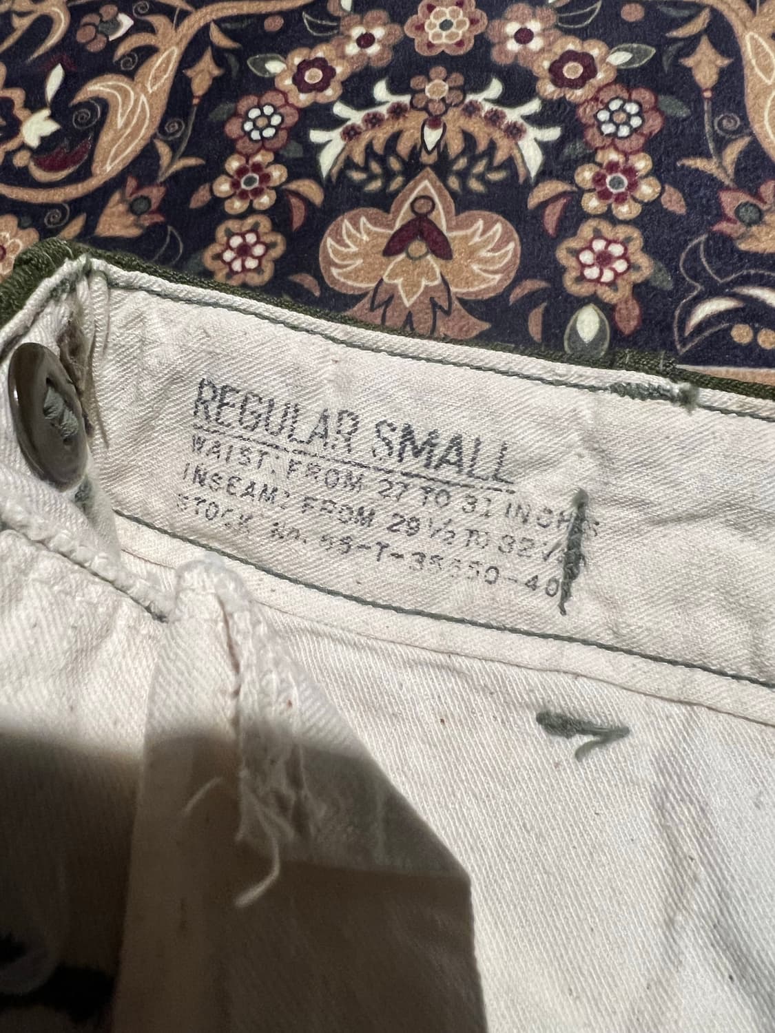 미군 오리지널 M-51 울 필드 팬츠 상품이미지3