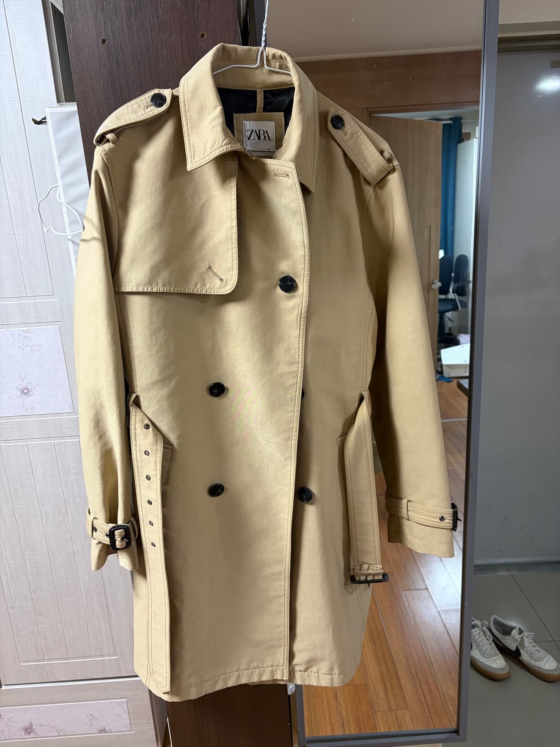 자라 트렌치코트 100사이즈 상품이미지2