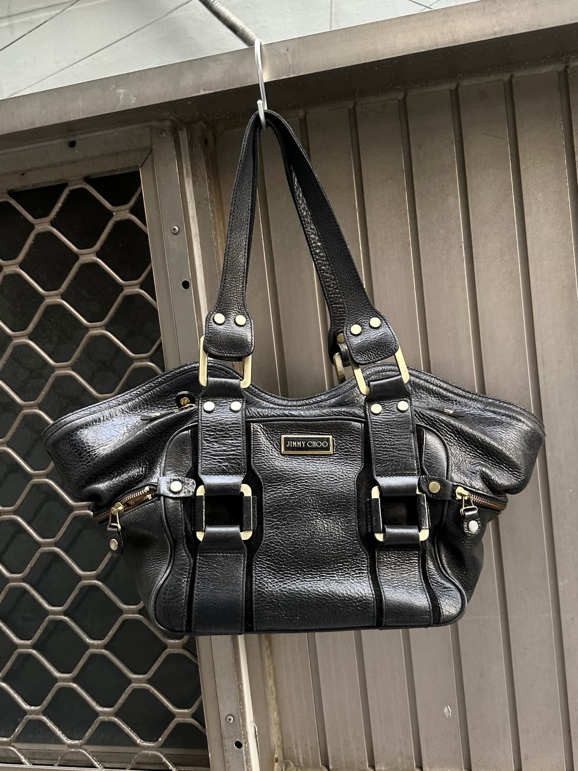 Jimmy Choo old vintage leather bag 상품이미지1