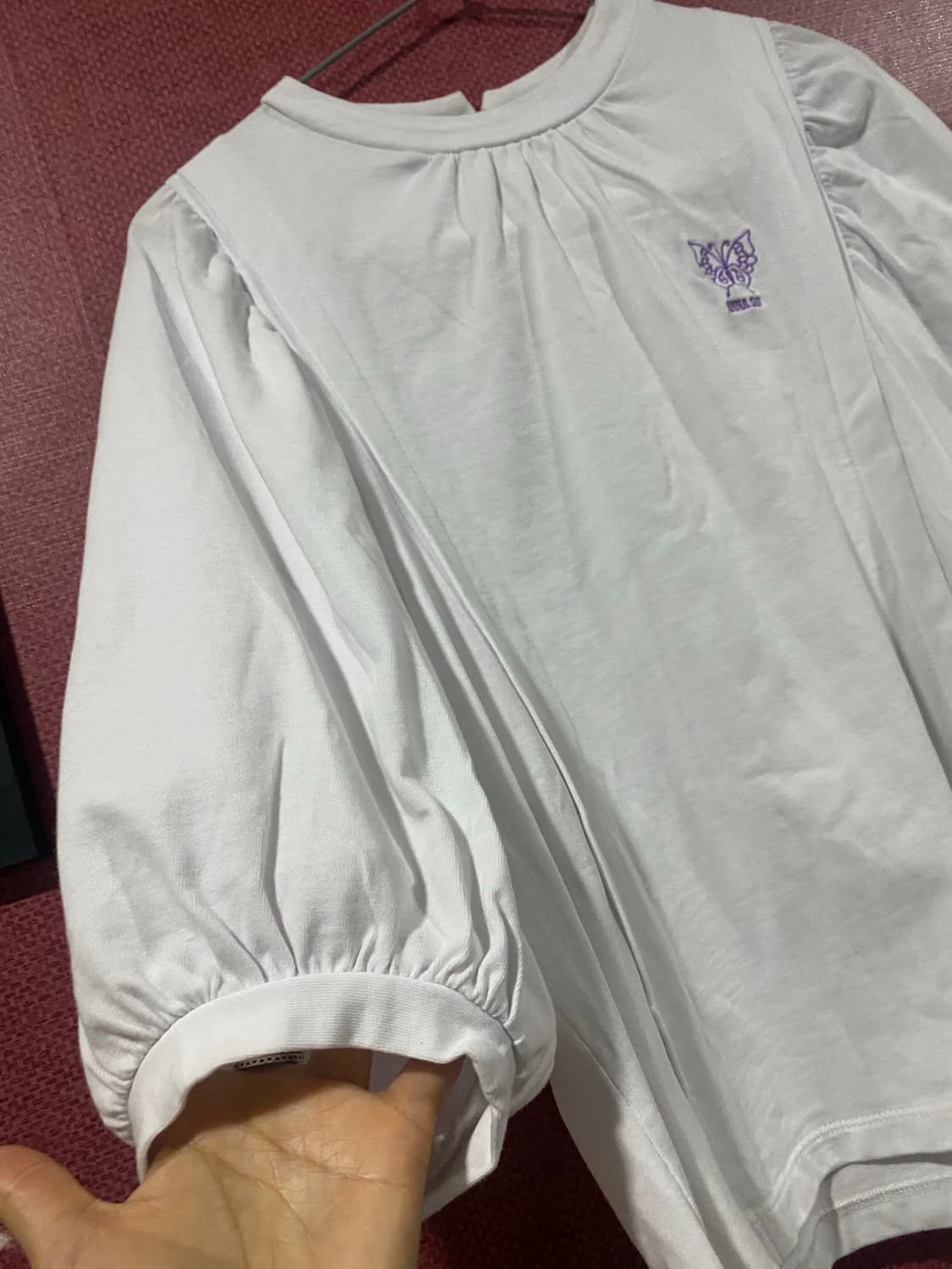 안나수이 화이트 퍼프 블라우스 95 상품이미지3