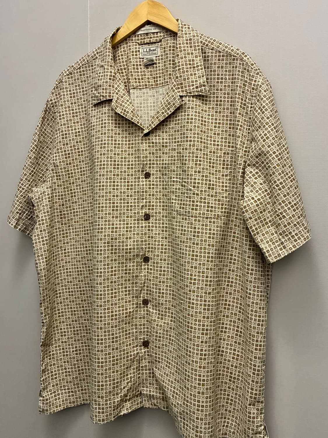 (XL/110)L.L.Bean 엘엘빈 빈티지 하와이안 오픈카라 반팔셔츠 상품이미지2