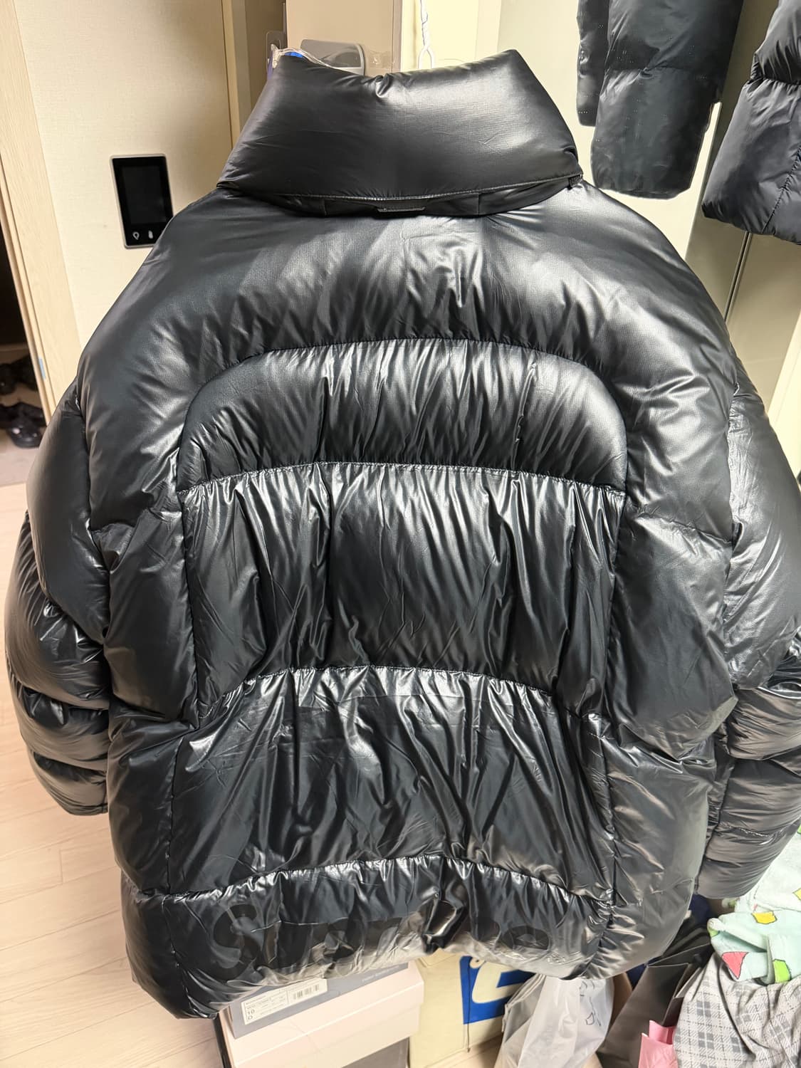 [XL] 슈프림 페더웨이트 퍼퍼 자켓 블락 상품이미지4