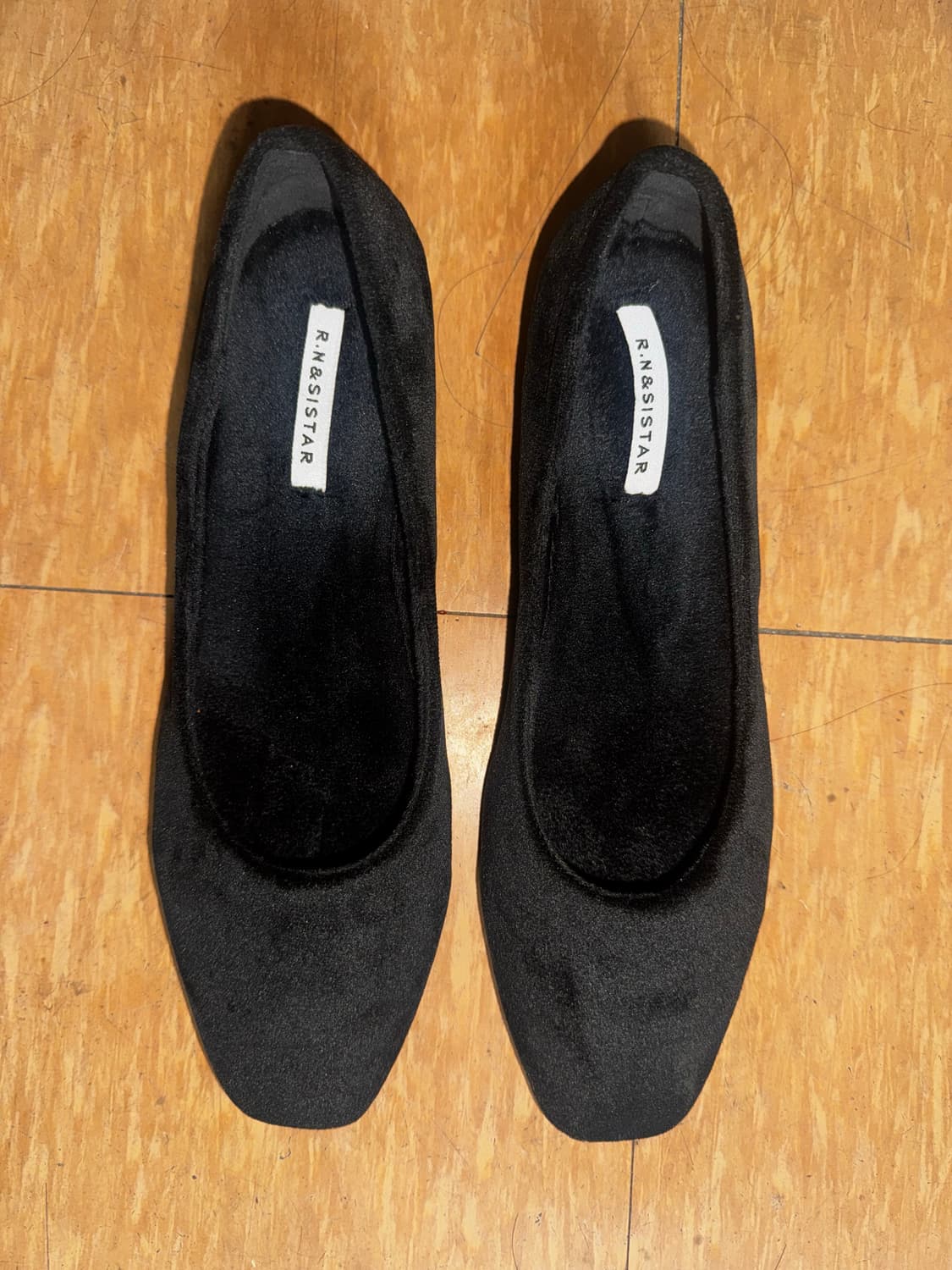 r.n&sistar 플랫 스웨이드 구두 상품이미지1