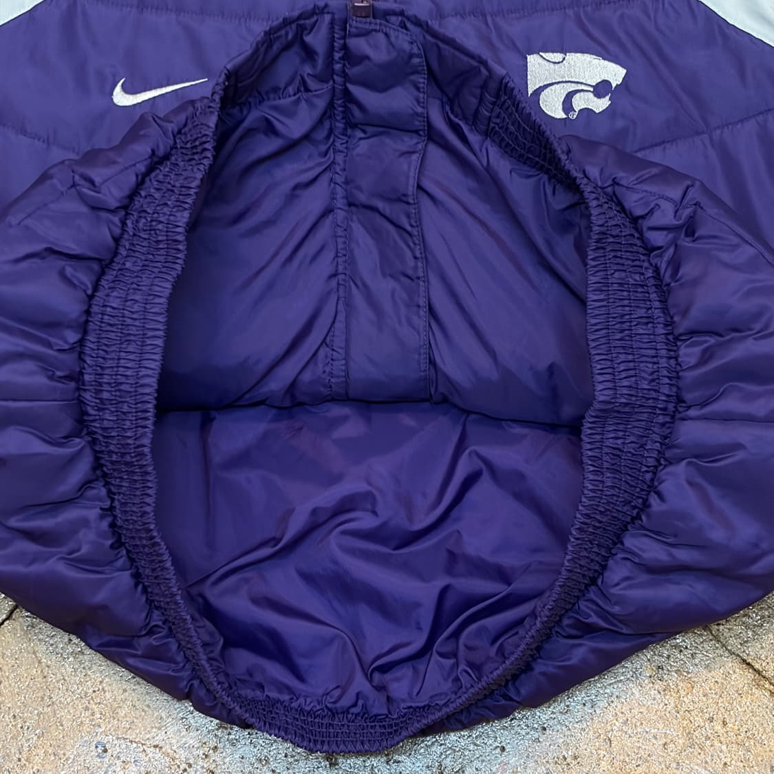 레어 90s 미국 빈티지 나이키 캔자스 패딩점퍼 상품이미지10