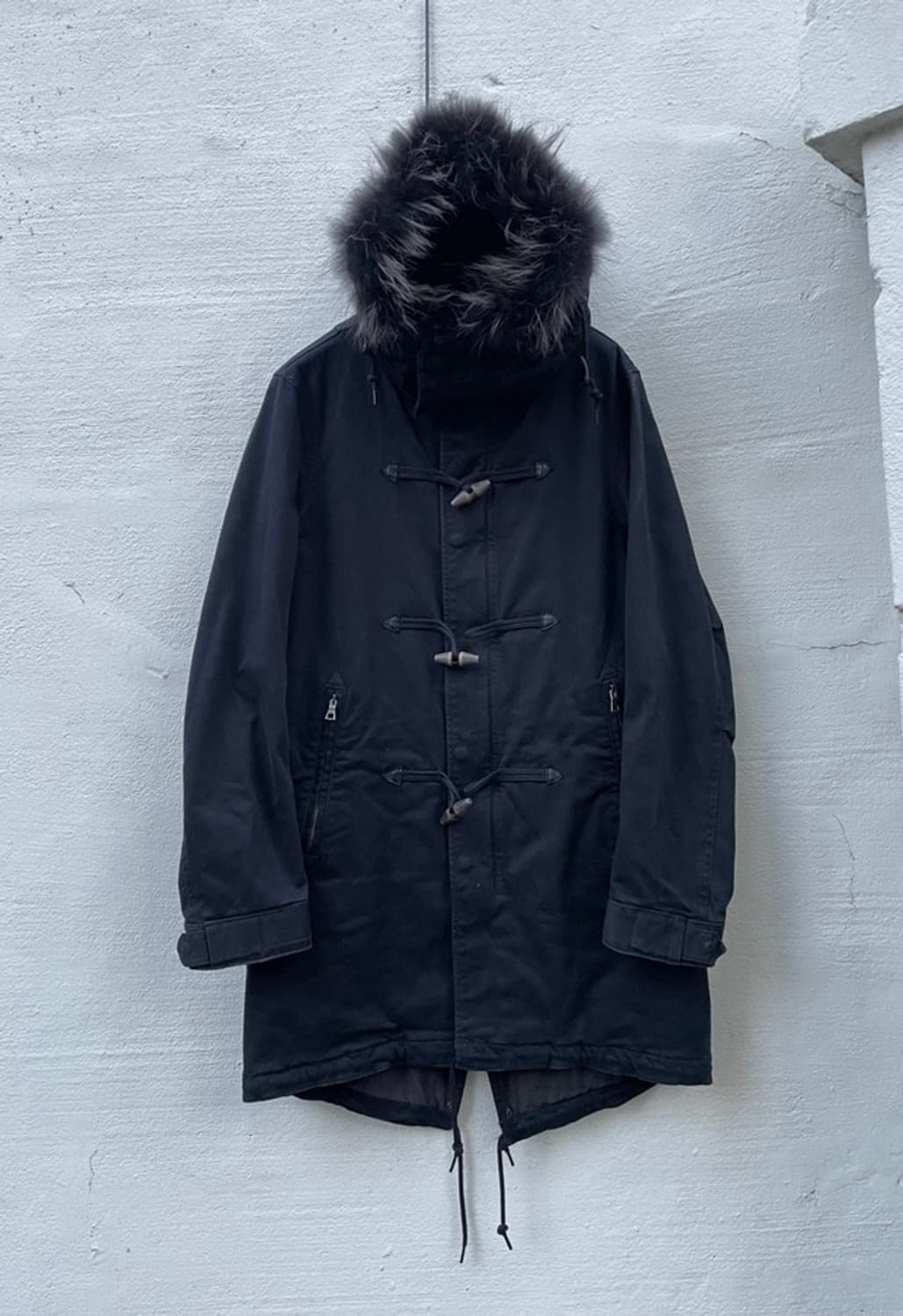 Lounge Lizard racoon fur parka 상품이미지1