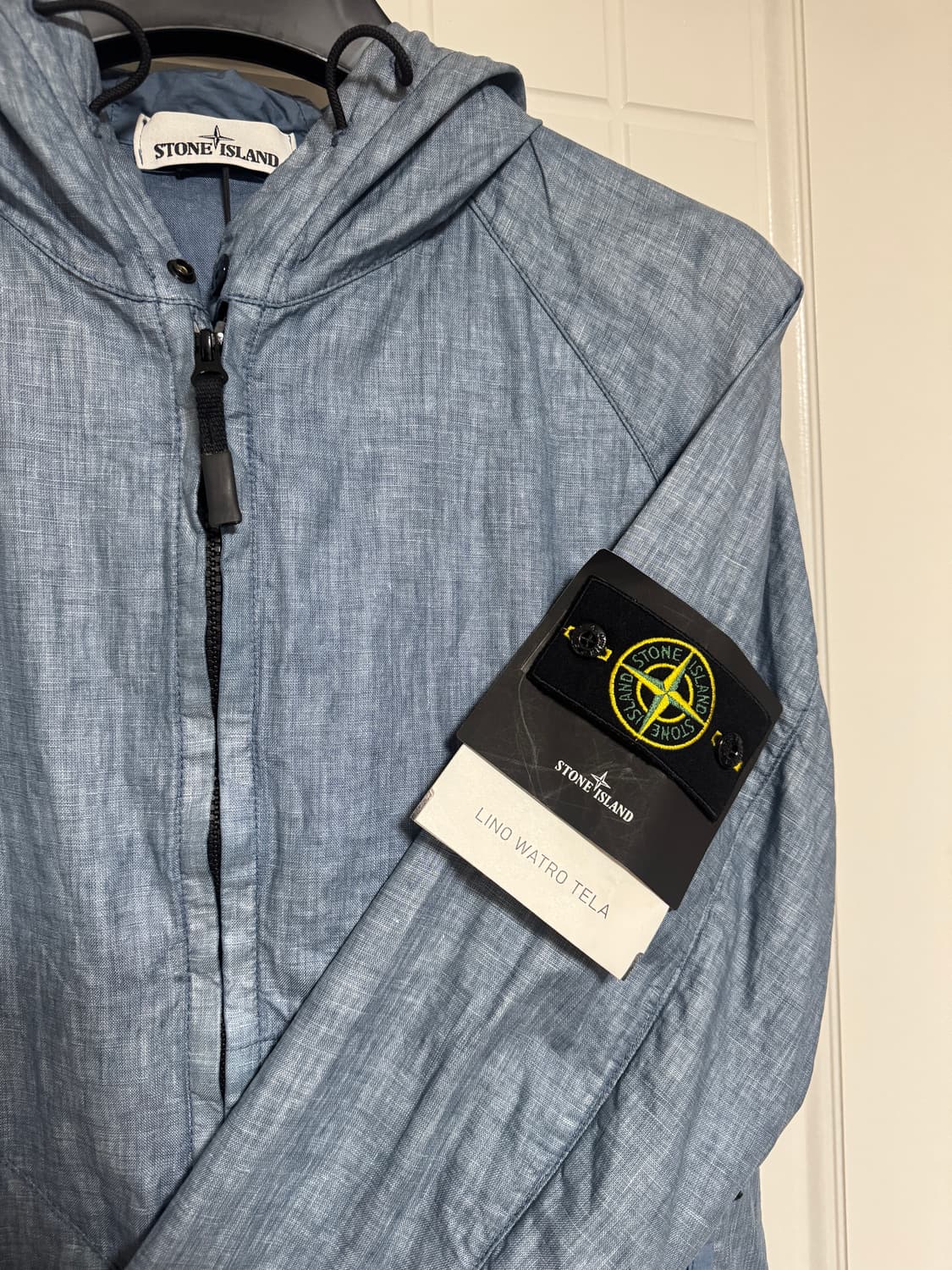 스톤아일랜드 후드자켓 새상품 (리노와트로텔라 원단) 상품이미지2