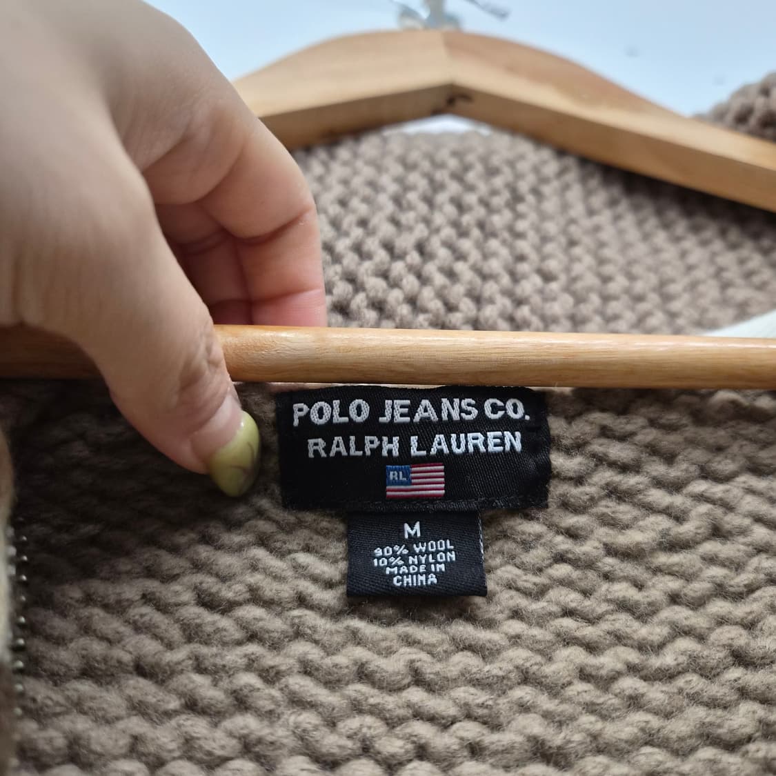 맥그리거 카키색 퍼 점퍼 남성 L 상품이미지5