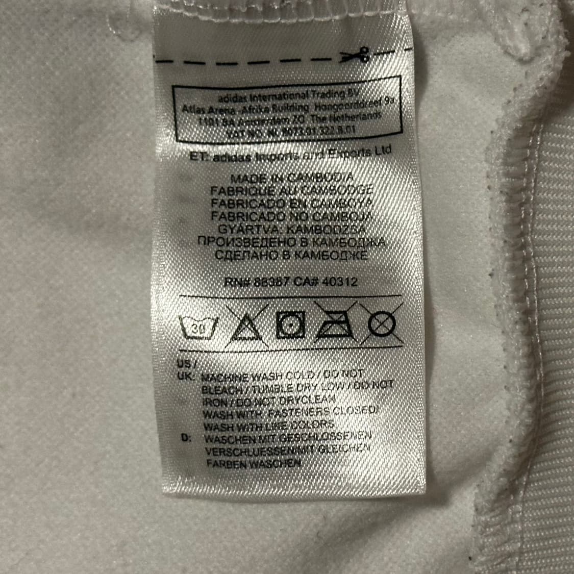 아디다스 첼시 흰파 져지 상품이미지3