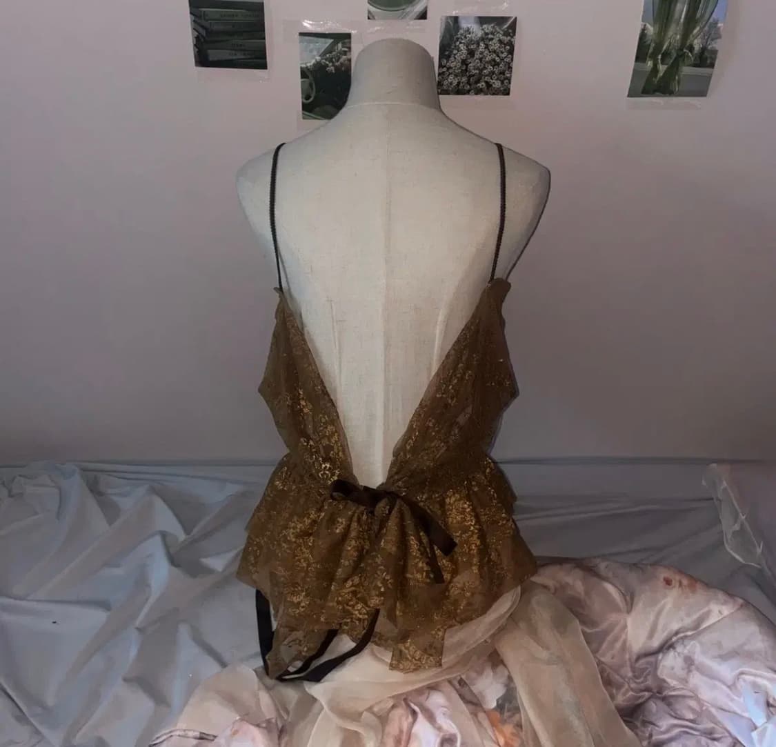 모카무스 나시 빈티지 나시 라떼갸루 일본빈티지 모리 사와코 하구미 상품이미지3