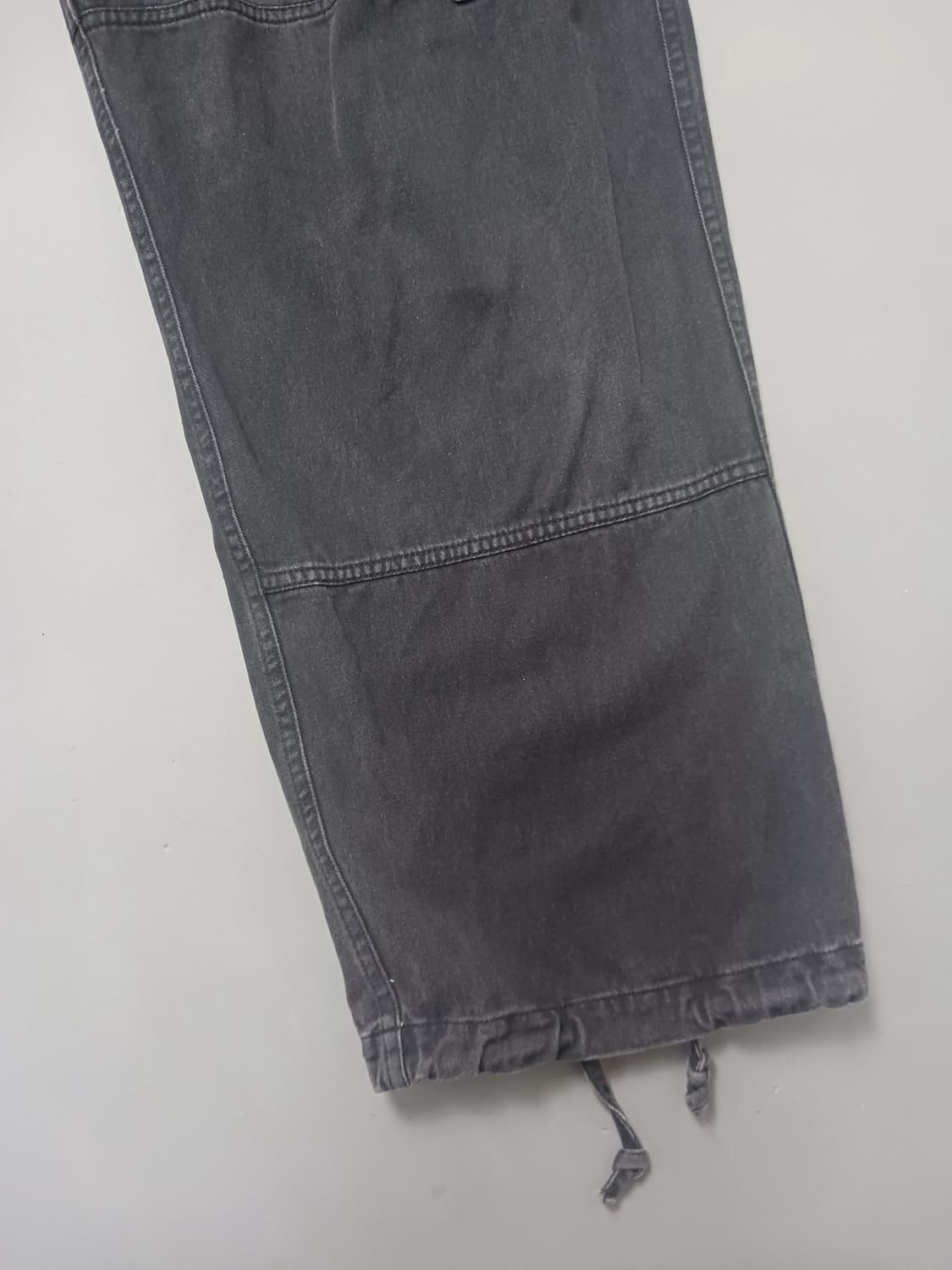 [L] 아웃스탠딩 블랙 밀리터리 카고 팬츠 상품이미지5