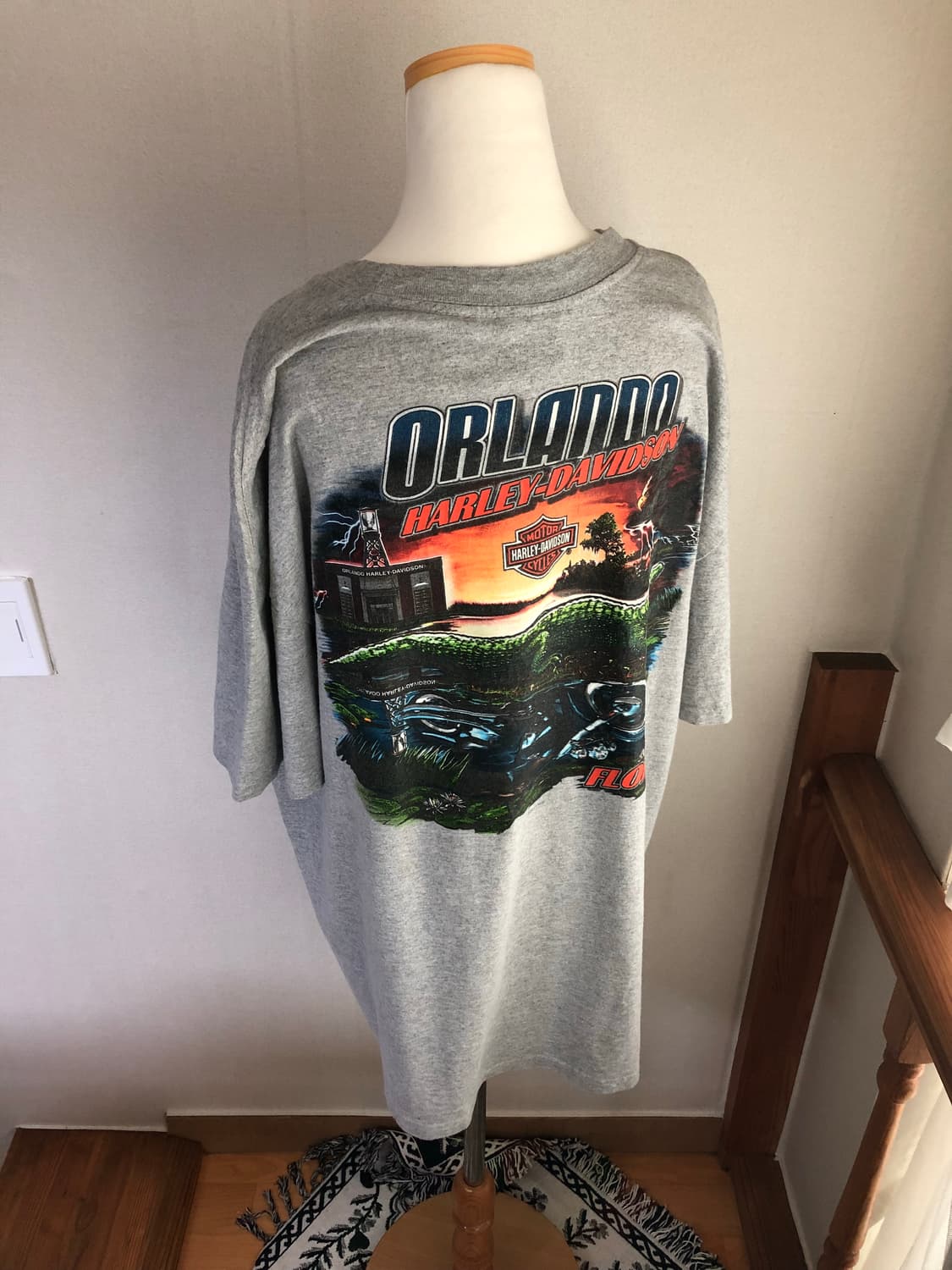 Harley-Davidson / Oversized grey T-shirt 상품이미지5