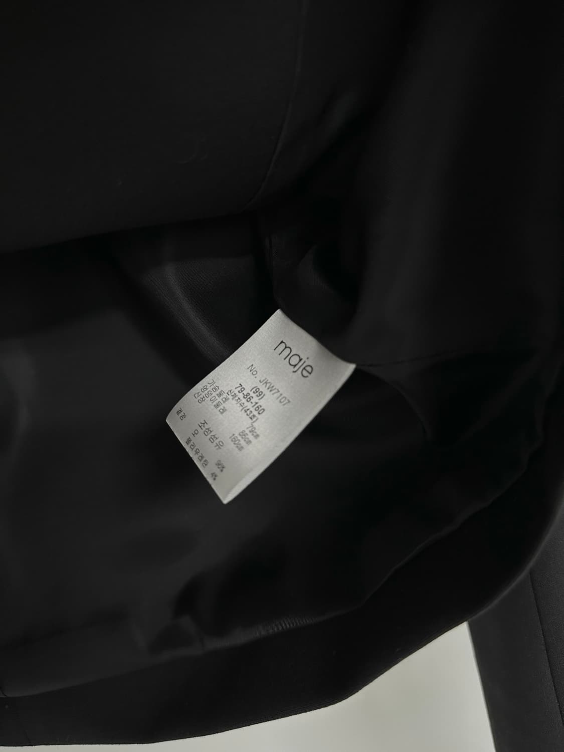 [마쥬] 여성 크롭 자켓 상품이미지4