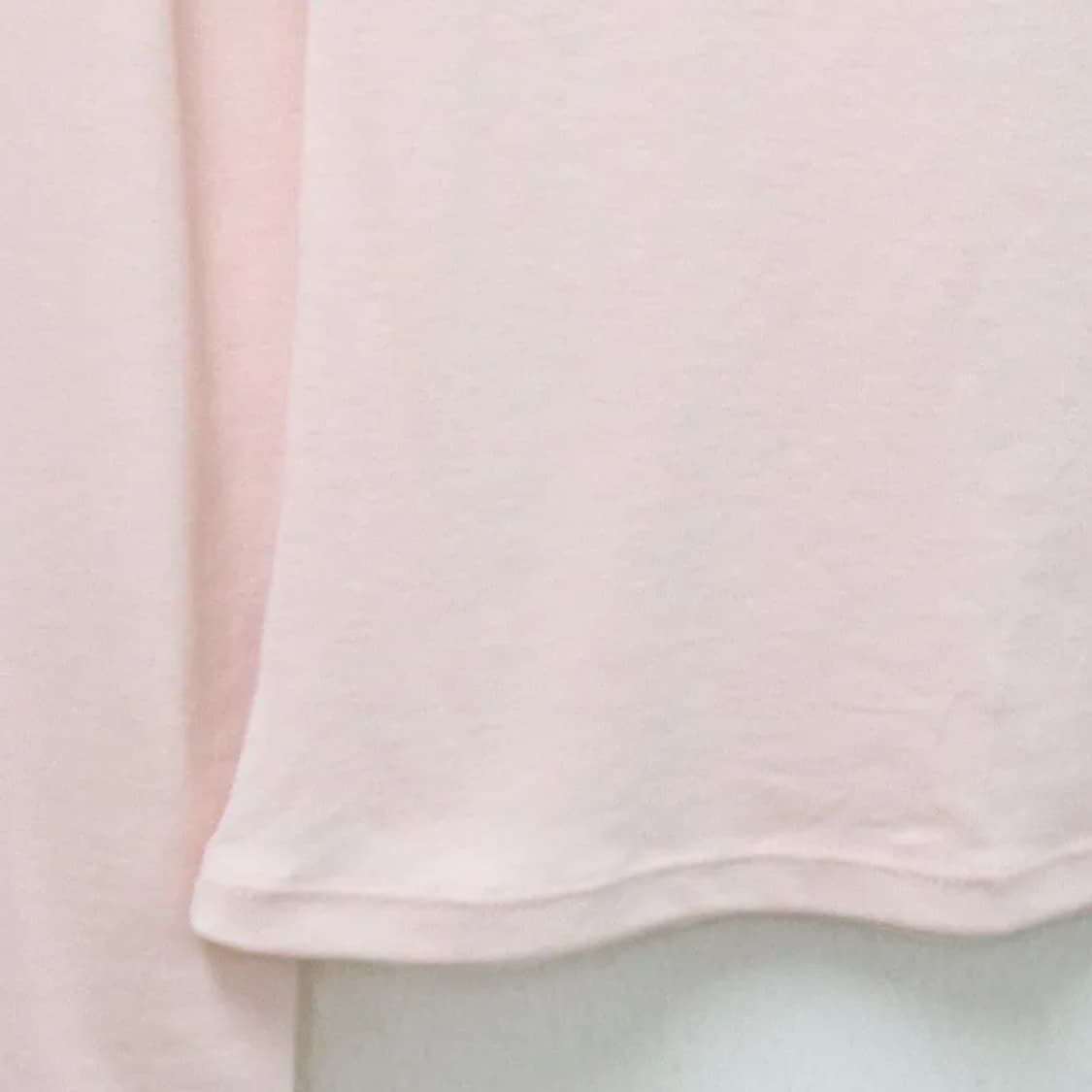 GU 핑크 유넥 긴팔 티셔츠 61403 상품이미지4