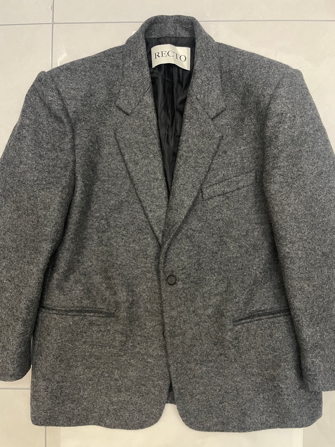 렉토 버진 울 싱글 코트 블레이저 자켓 23FW 상품이미지1