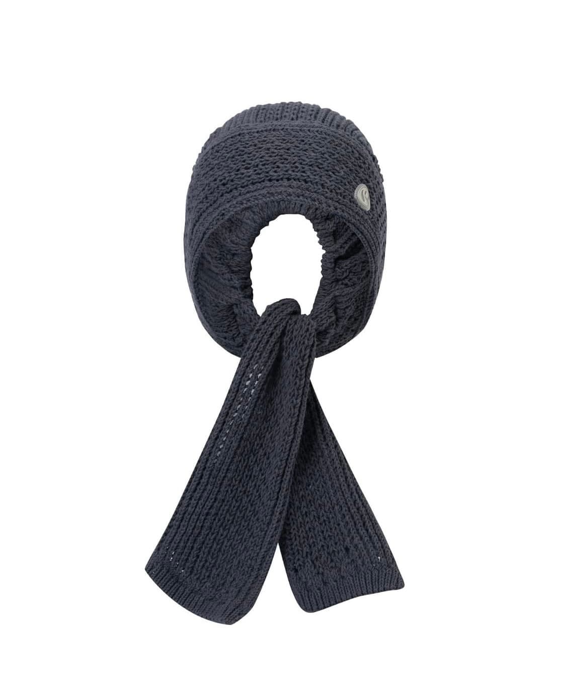 코이세이오 스카프 햇 차콜 상품이미지1