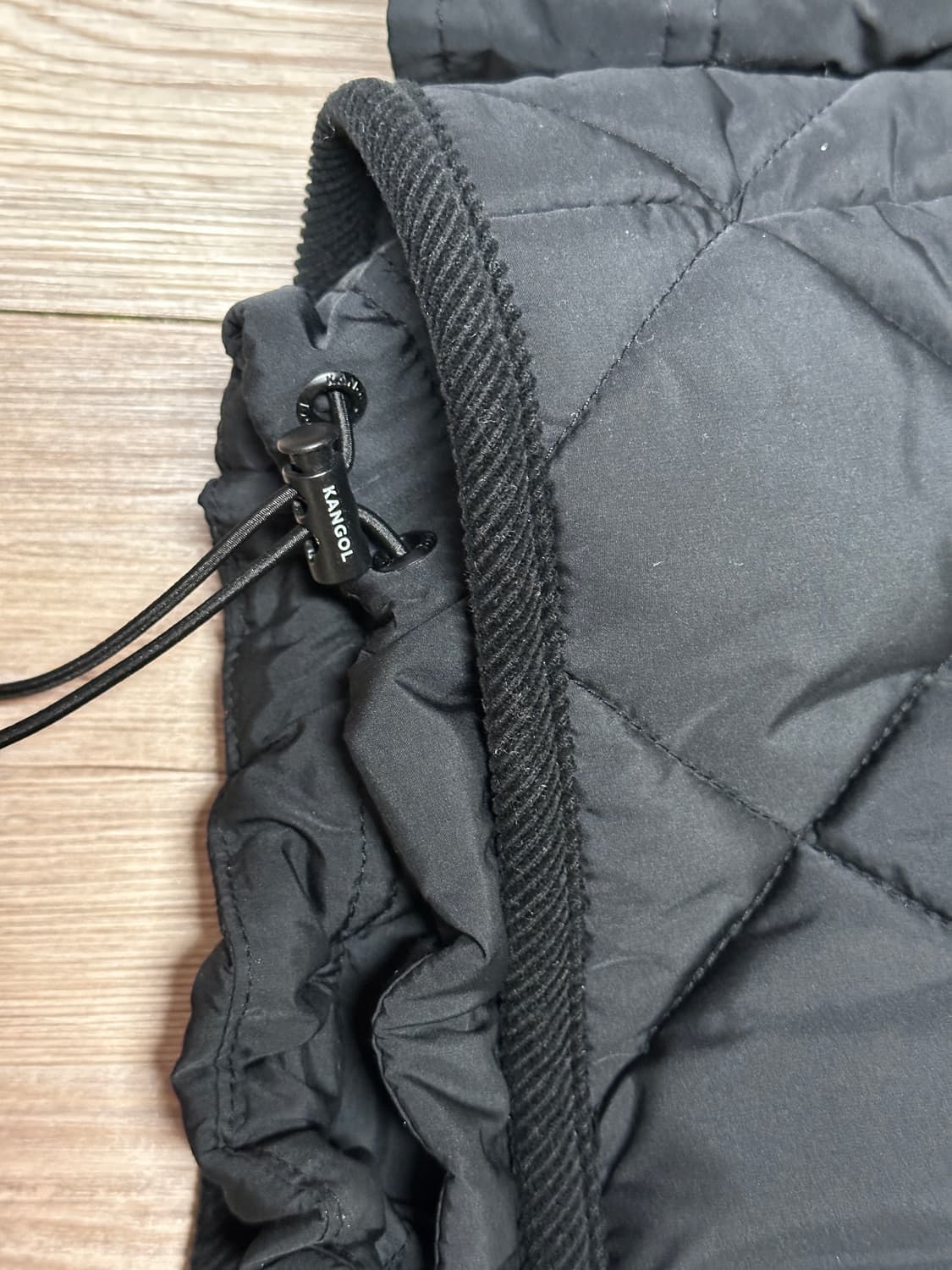 캉골 우먼스 프리마로프트 퀄팅 자켓 8547 블랙 상품이미지5