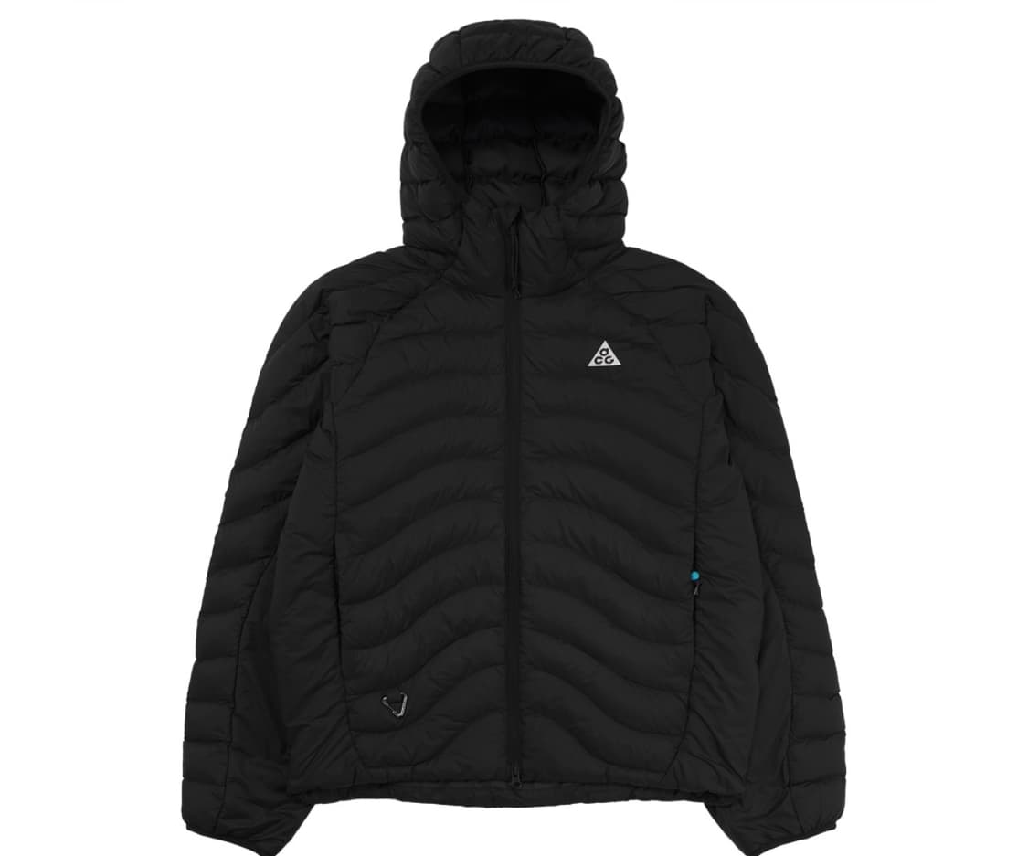 [새상품] M) 나이키 ACG 라바 플로우 써마핏 ADV 경량패딩 블랙 상품이미지2