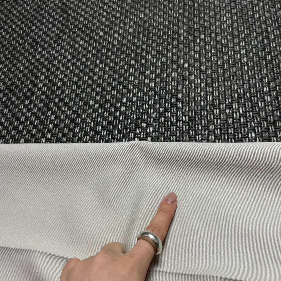 (33) 닥커스 아이보리 원버튼 슬랙스 릴렉스드핏 상품이미지7