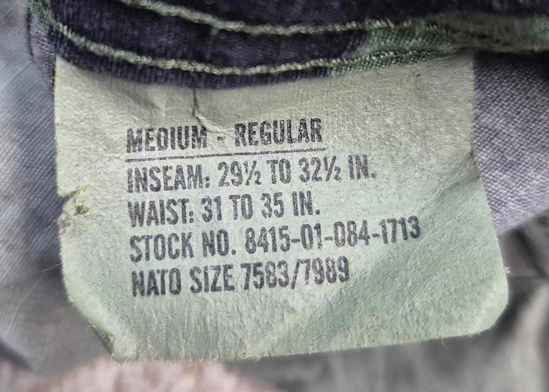BDU 팬츠 미군 (BP2) 상품이미지6