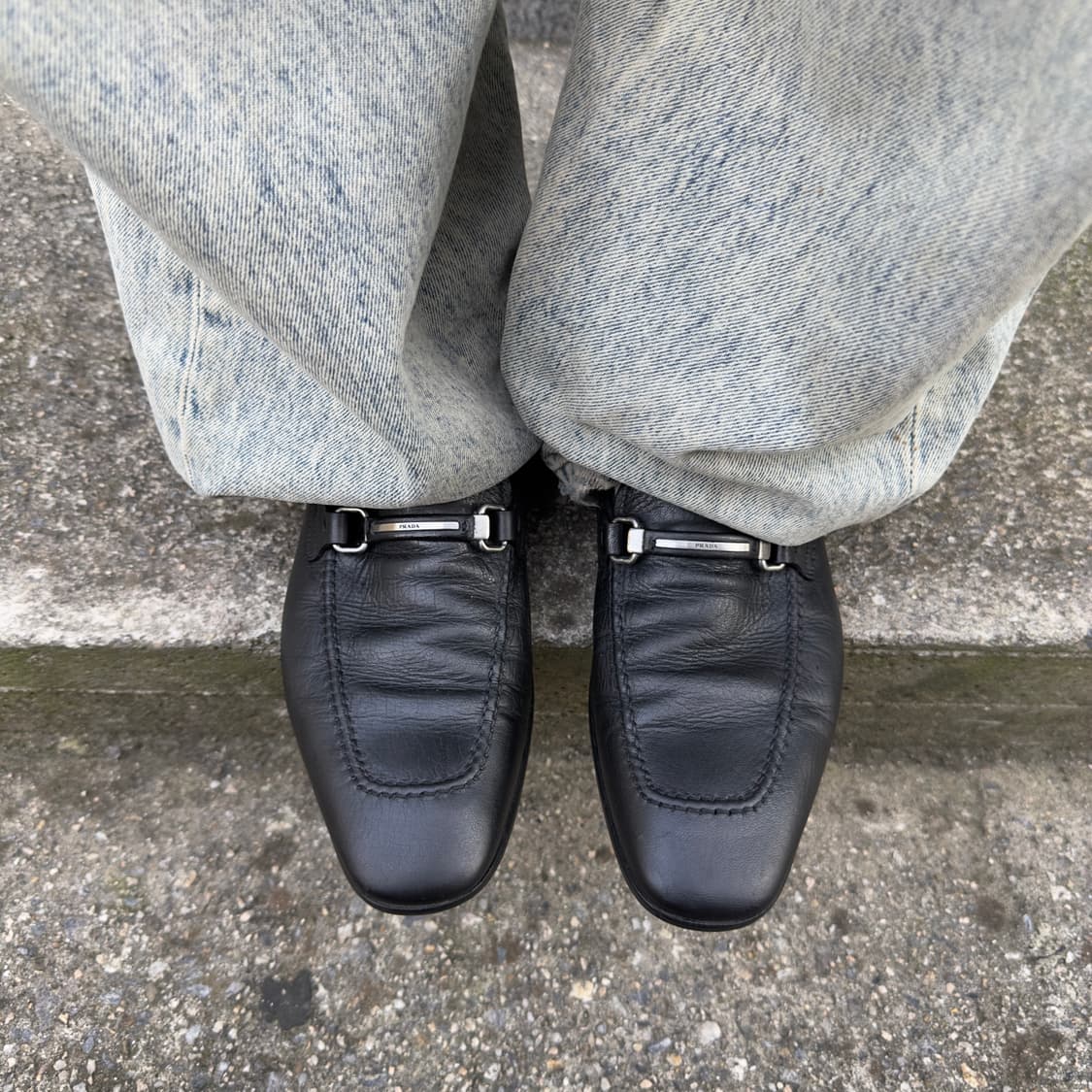 00s 스퀘어토 프라다 로퍼 상품이미지7