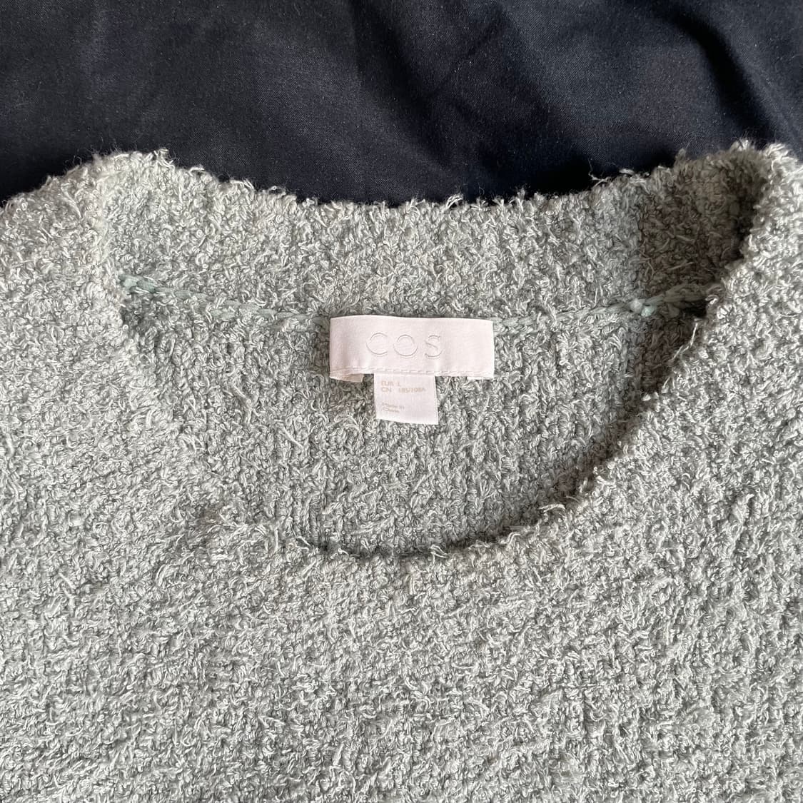 COS 릴랙스드 베스트 그린 상품이미지4