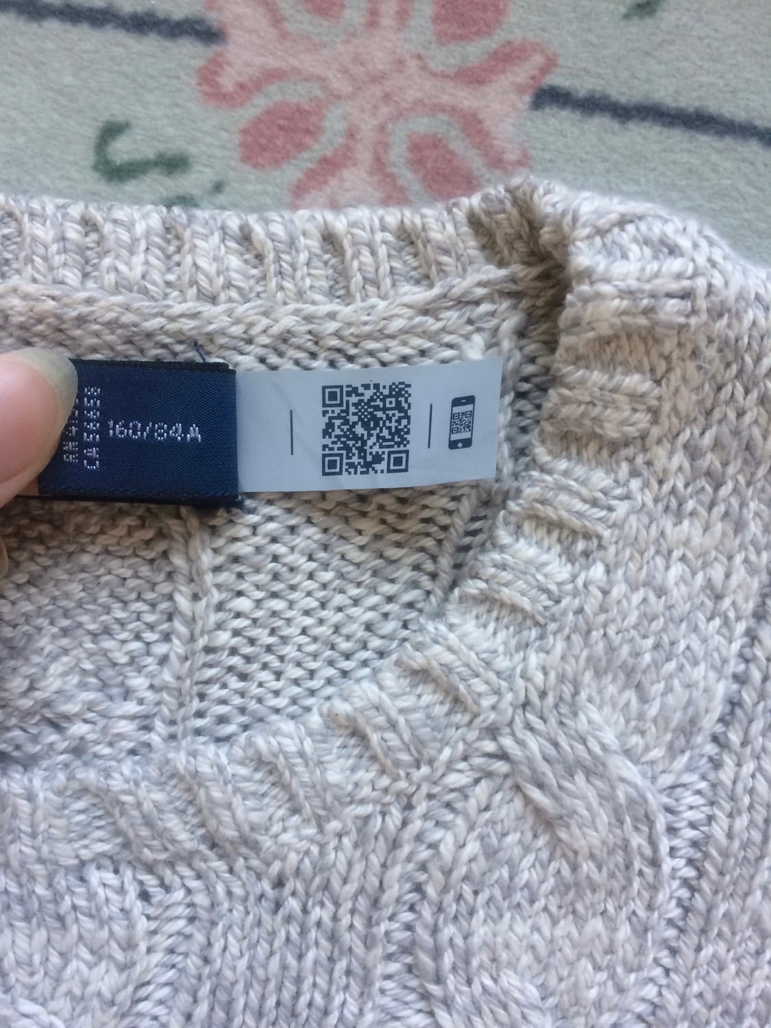 폴로 니트 정품 여성xs 상품이미지3