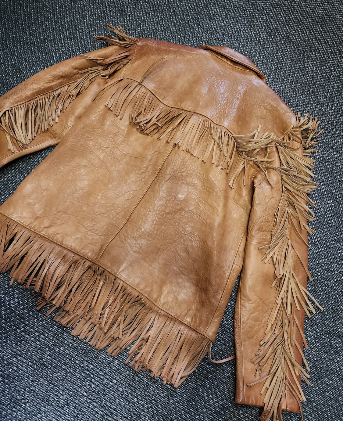 바나나리퍼블릭 가죽 프린지 자켓 상품이미지9