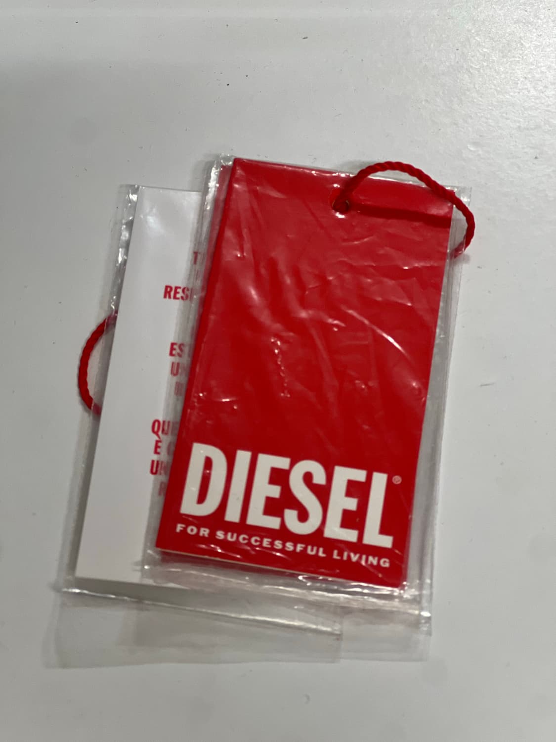 Diesel 1DR Shoulder Bag in Mirrored Leat 상품이미지6