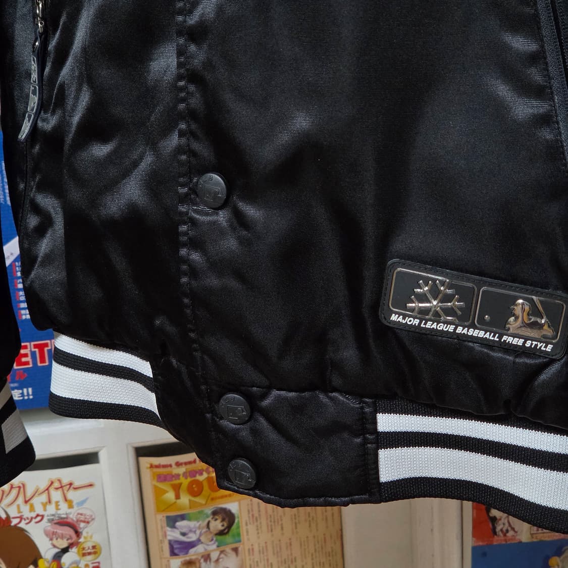 00S 엠엘비 시카고 레이어드 후드 스타디움 바시티 상품이미지5