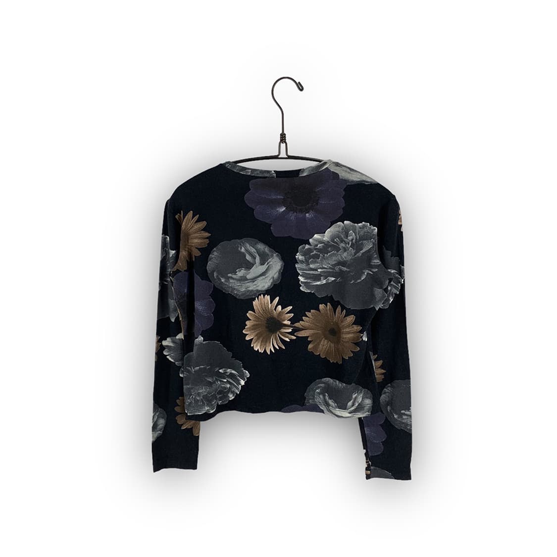 겐조 플로럴 프린팅 크롭 롱슬리브 상품이미지2