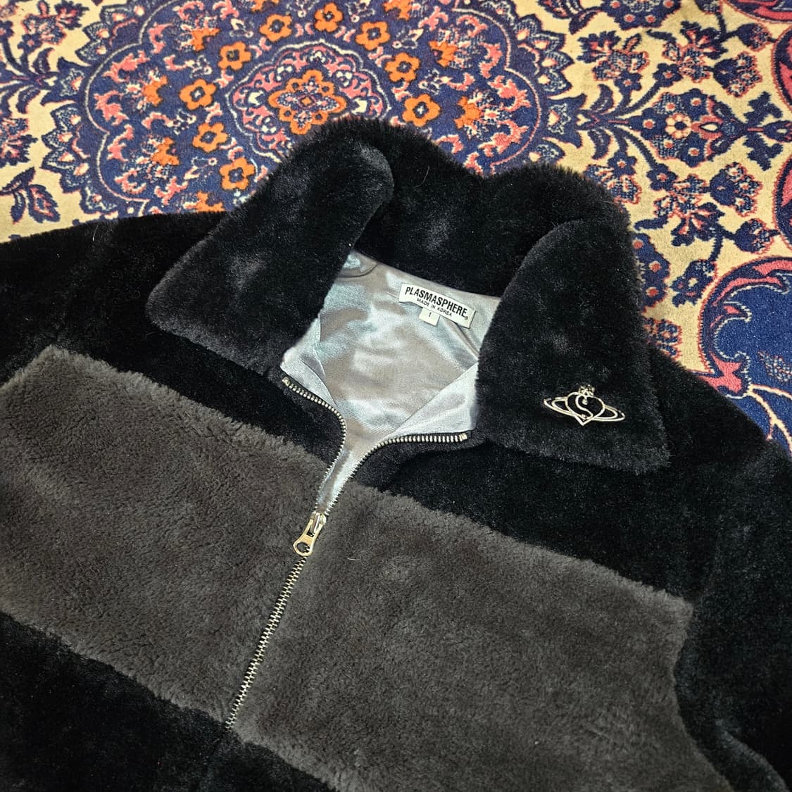 플리즈마스페어 크롭 투웨이 집업 플리스자켓 Free 상품이미지3