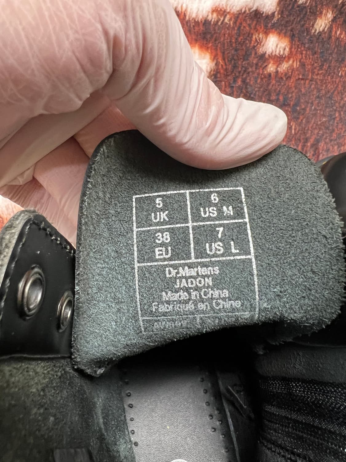 [240] 닥터마틴 제이든 플랫폼 워커 스무스 블랙 상품이미지6