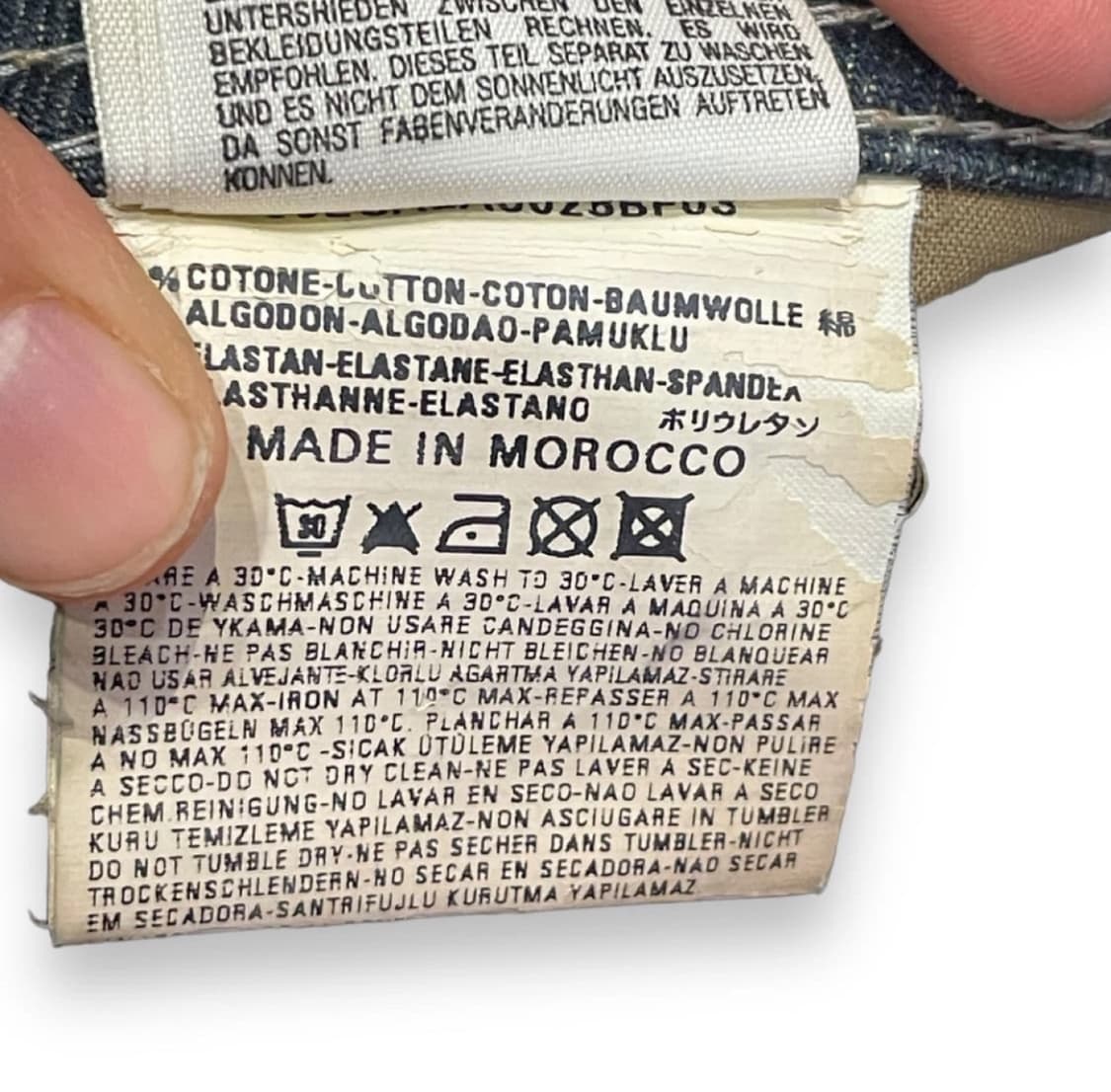 디젤 zatiny 워싱 데님팬츠 상품이미지8