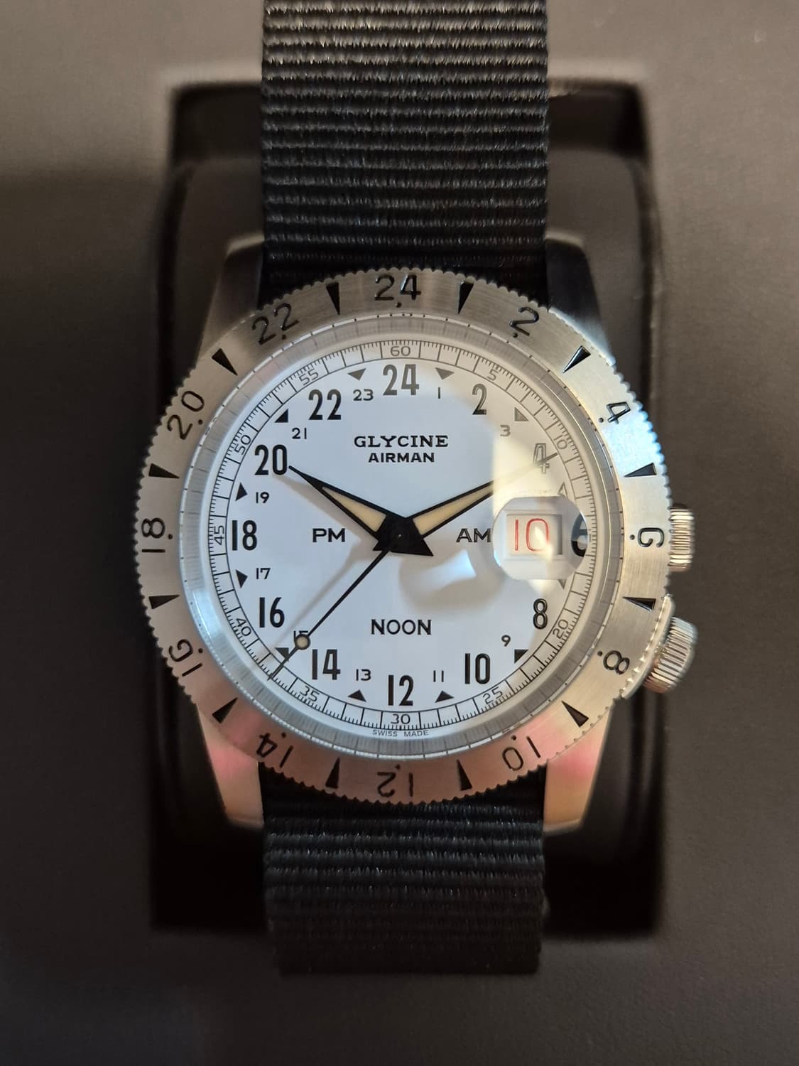 [GLYCINE] 글라이신 Airman NOON 화이트 상품이미지1