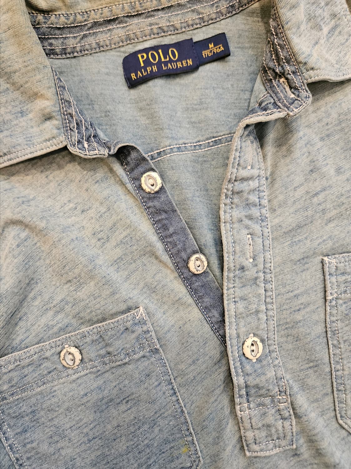 폴로 랄프로렌 헨리넥 셔츠  상품이미지3