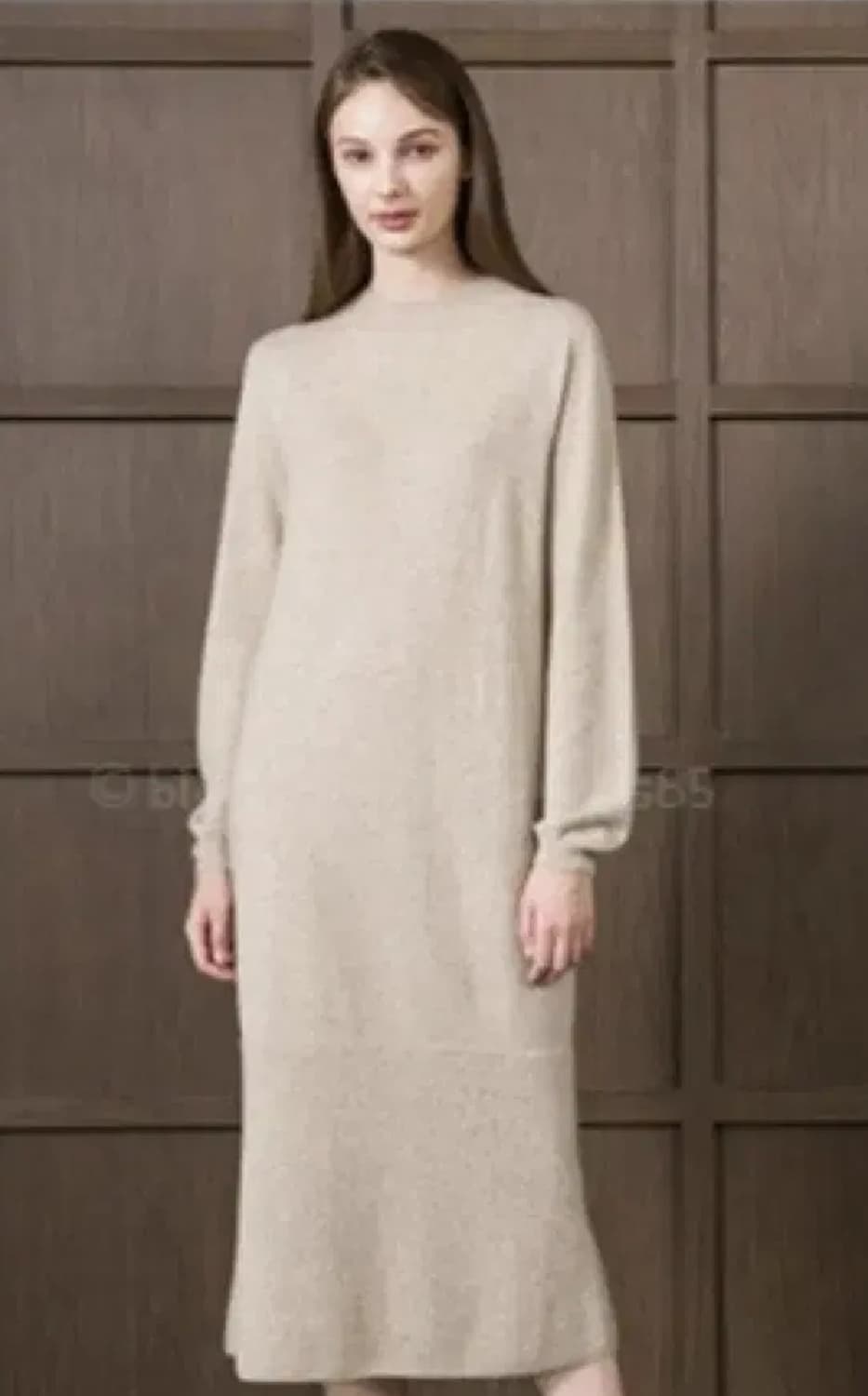 고비 2021 몽골리안 캐시미어 100 니트 롱 원피스 S사이즈 상품이미지1