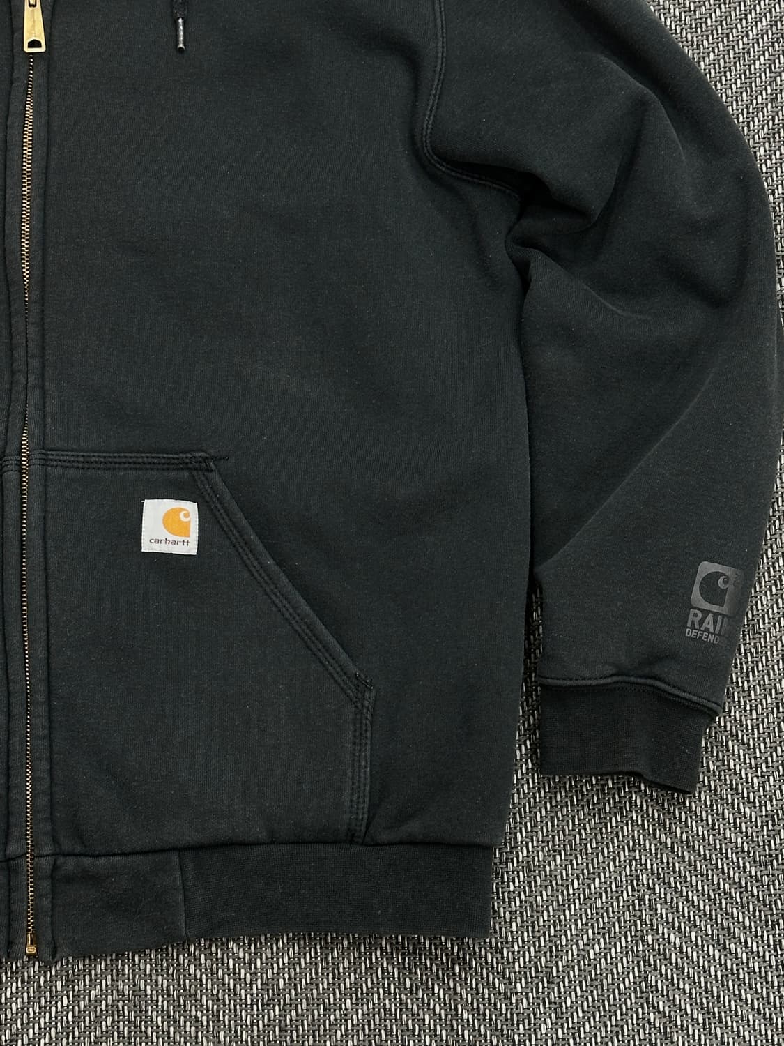 칼하트 레인티펜더 후드집업 상품이미지2