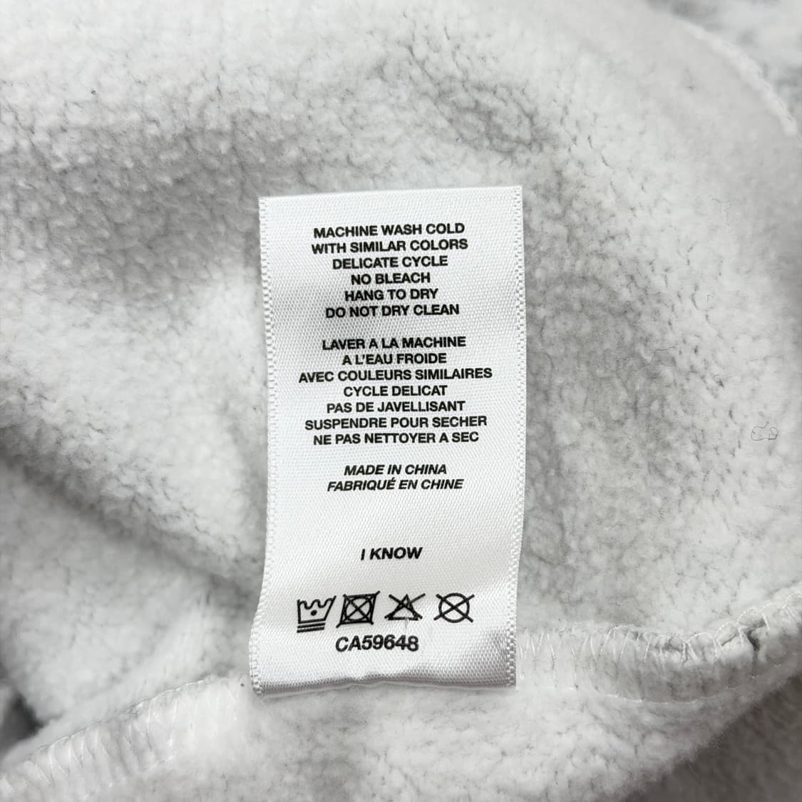 Dime 다임 스웻셔츠 맨투맨 멜란지 그레이 L 상품이미지6