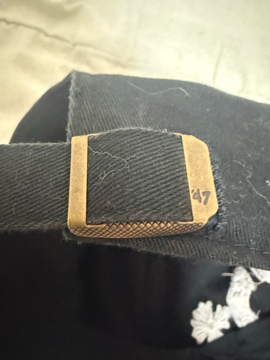 Nptsss 크롬하츠 볼캡 블랙 상품이미지4