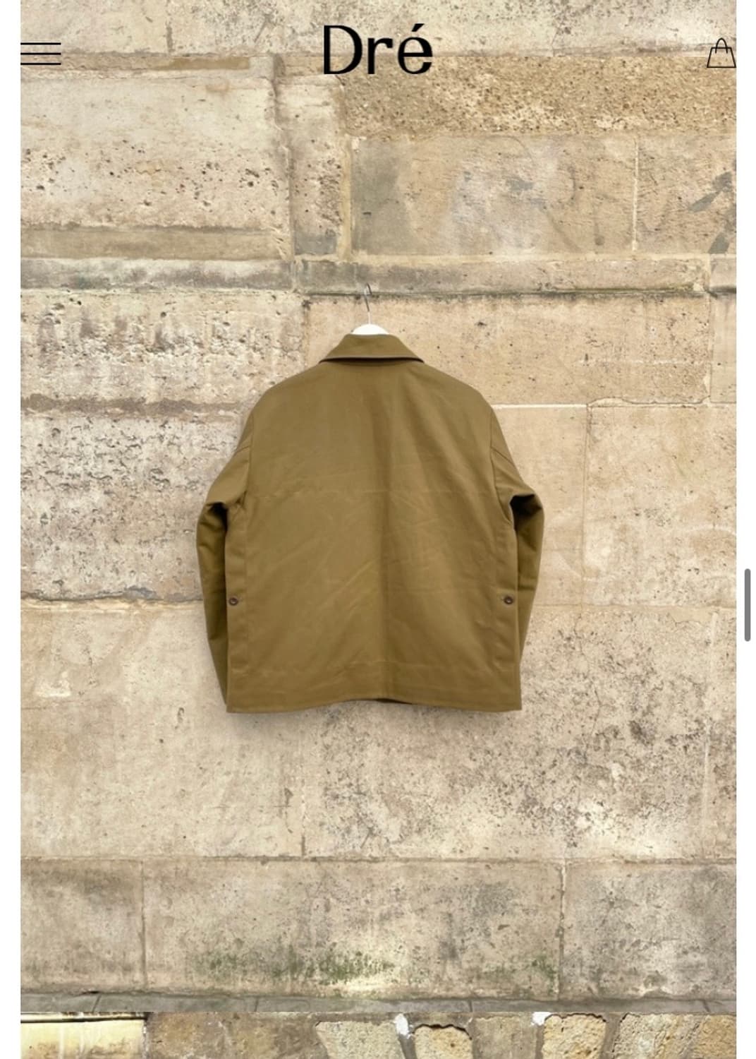 [4size] 드레프로젝트 h 자켓 왁스드 dre project 상품이미지2