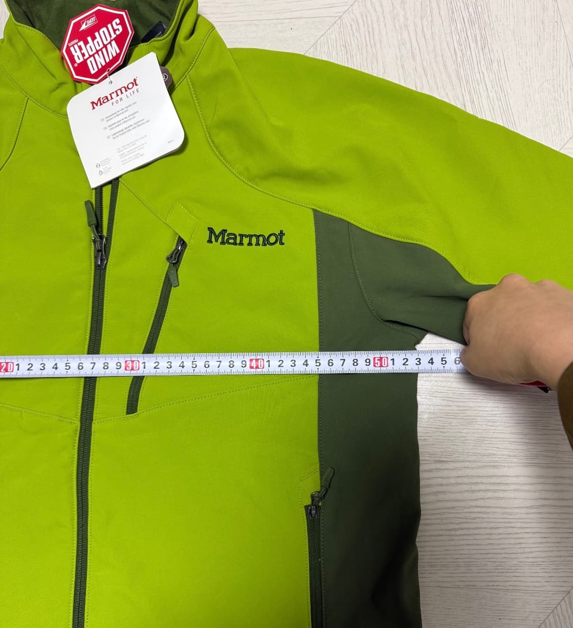 마모트 윈드스토퍼 재킷(안감 후리스) 캠핑 스노우보드 등산복 상품이미지9